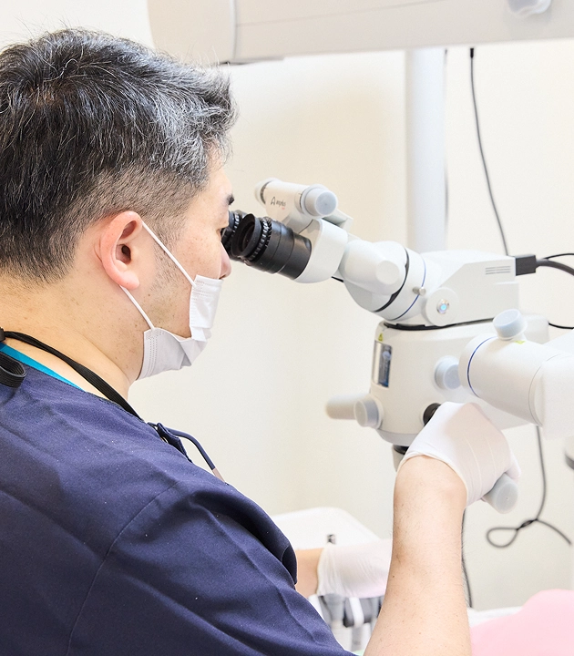 再治療を防ぐための、精密機器の活用