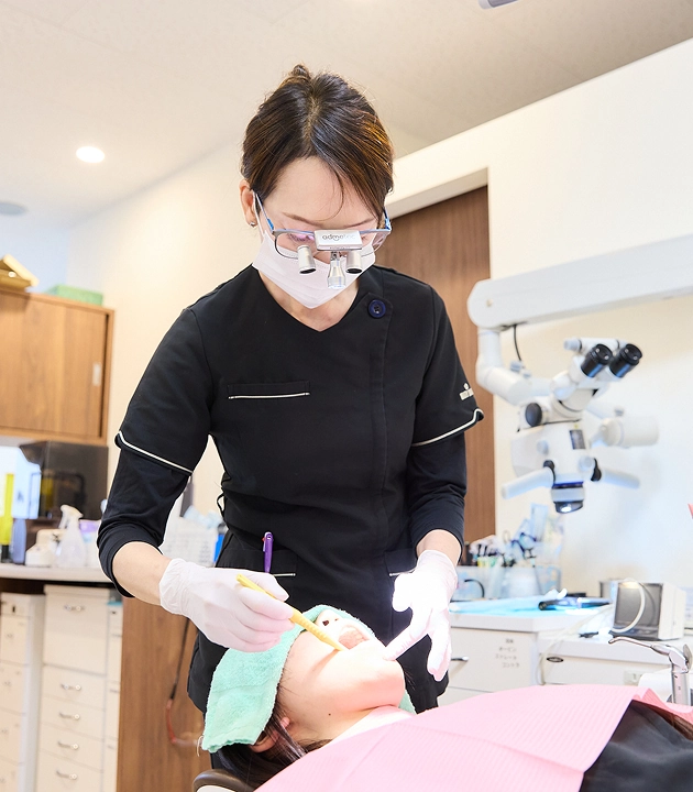 担当歯科衛生士による、継続的な予防とケア
